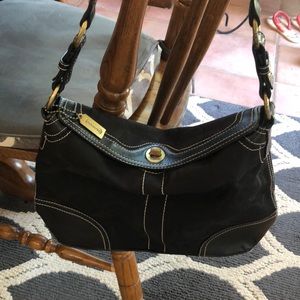 Black coach handbags